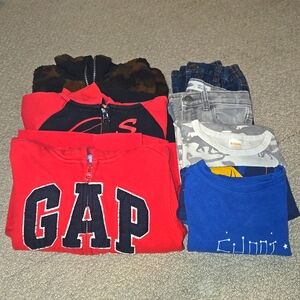 Bundle of tees, jeans & sweaters
